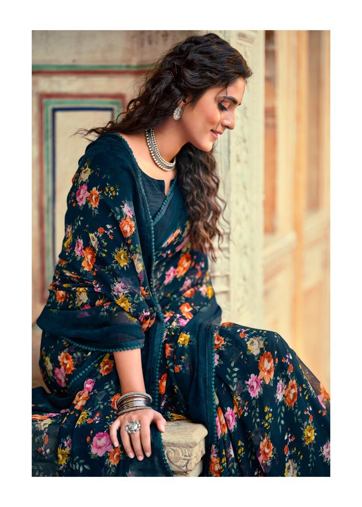 Kashvi Yashvi 2 Fancy Ethnic Wear Georgette Designer Fancy Saree Collection